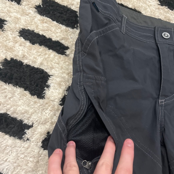 Kuhl Men's Dark Gray Flat Front Shorts - Picture 4 of 9